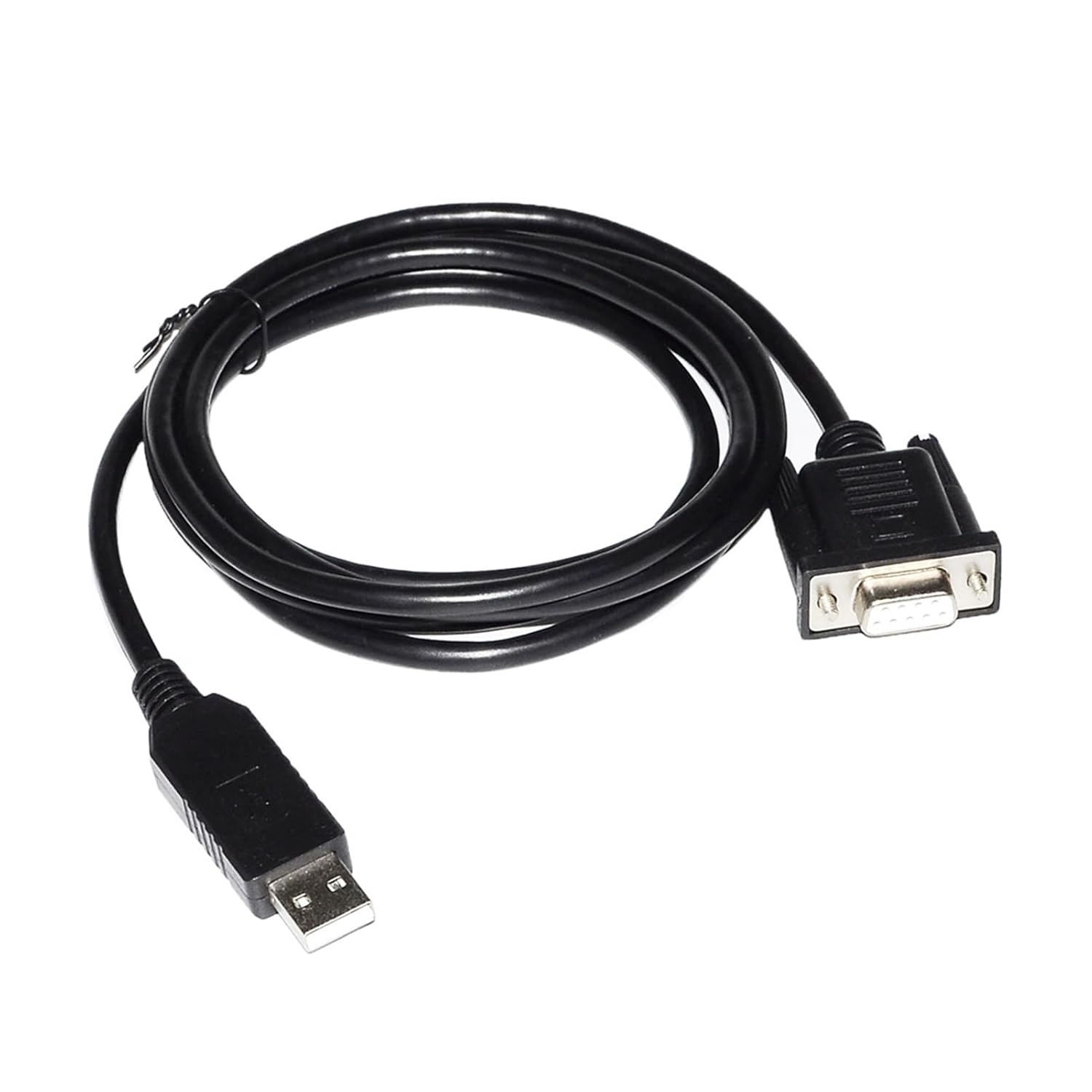 PL2303GT CHIP USB to DB9 Female/Male Adapter USB to RS232 RS-232C Serial Converter Standard PINOUT and Null Modem Cable(1.8m,DB9 Male PINOUT 1)