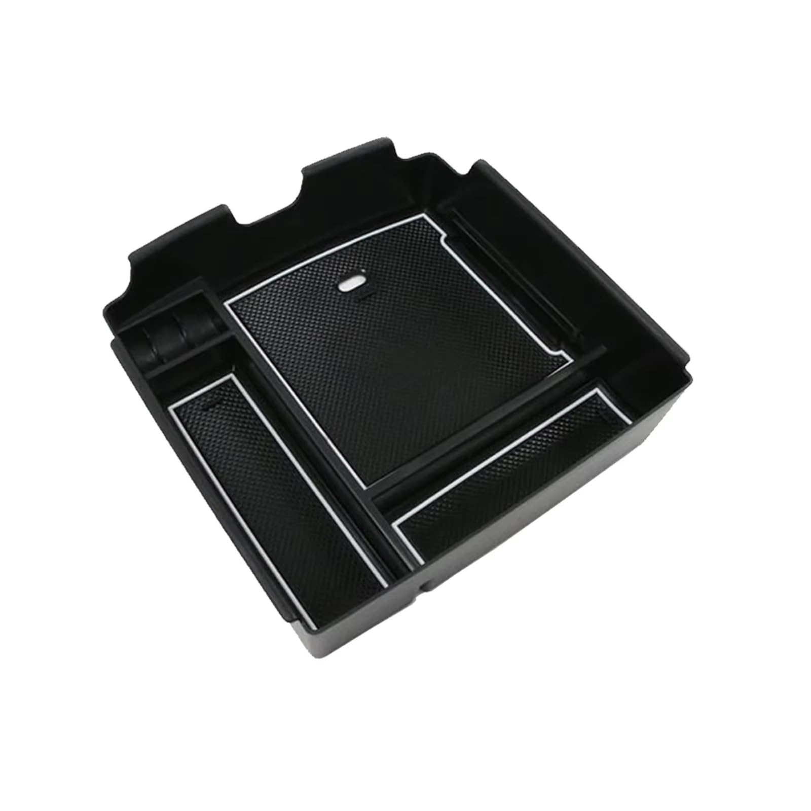 YBVFCDE Armrest Organizer Tray Compatible With Carnival For KA4 2021 2022 Car Armrest Storage Box Central Control Container Auto Interior Accessories