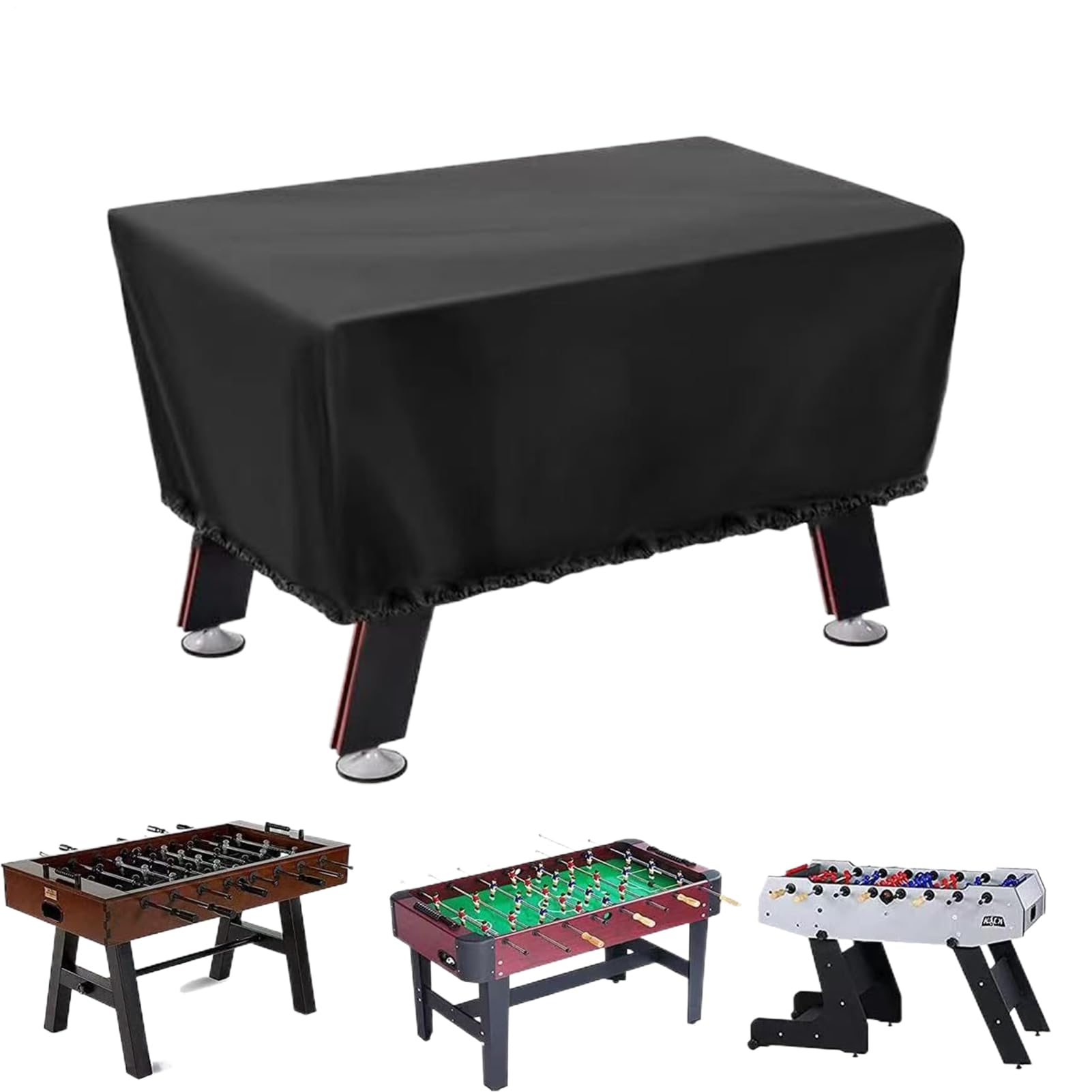 Housse anti-poussière efficace pour préserver votre baby-foot et air hockey de jardin