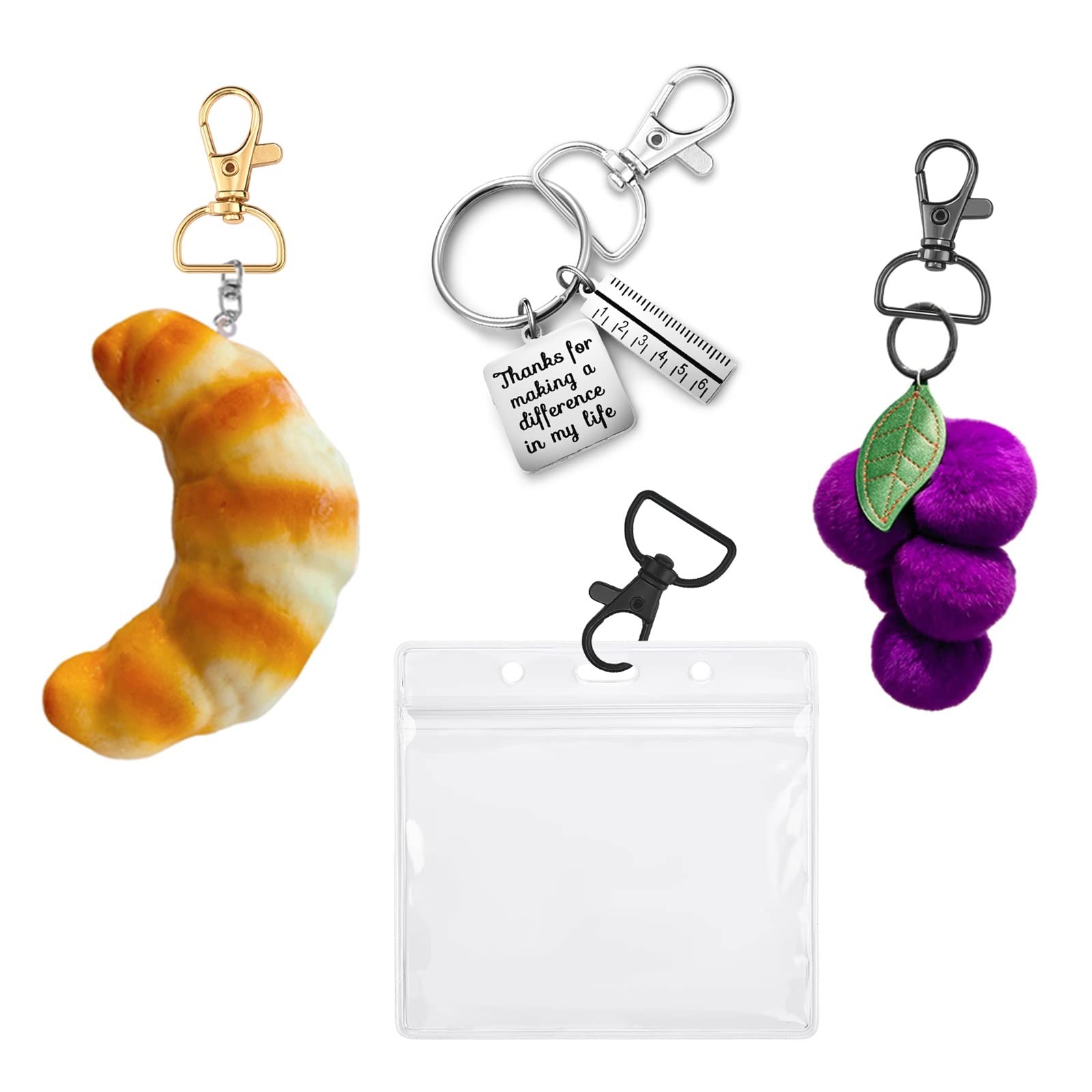 10 Mousquetons Pivotants Dorés - Pour Sac, Clés, Déco DIY | Crochet Homard Rotatif
