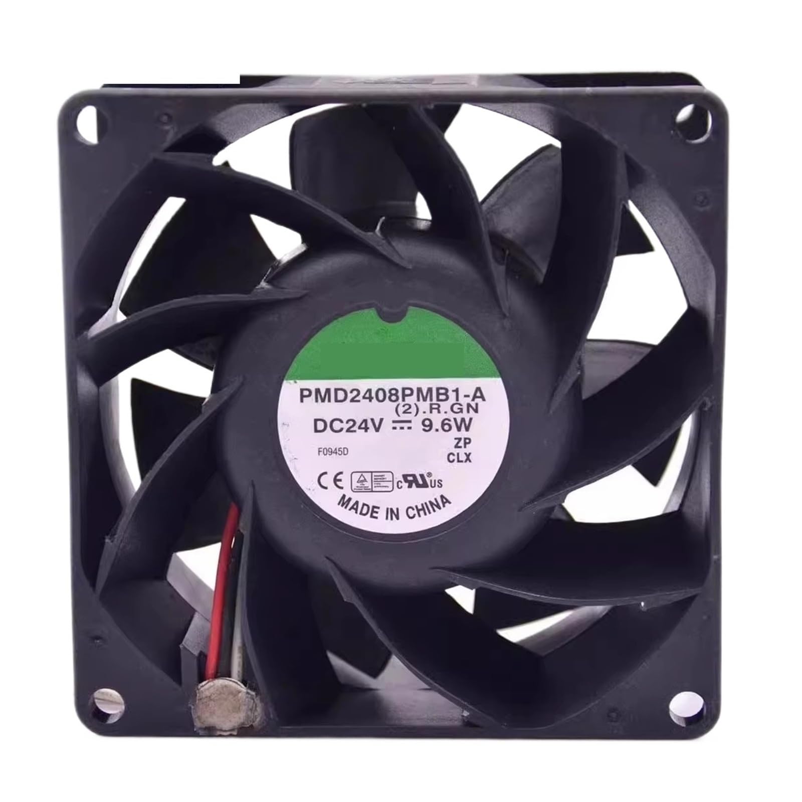 QNEZIQTMH PMD2408PMB1-A 80 * 80 * 38MM 24V 9.6W 8CM Cooling Fan(2wire E1)