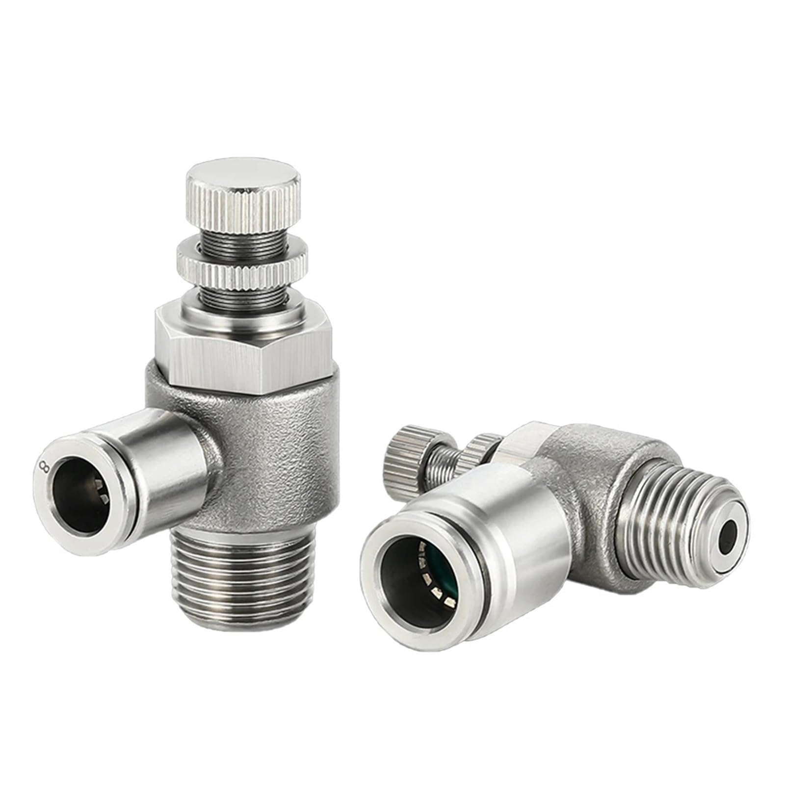 Connecteur rapide pneumatique SL valve accélération papillon gaz cylindre M5 1/4