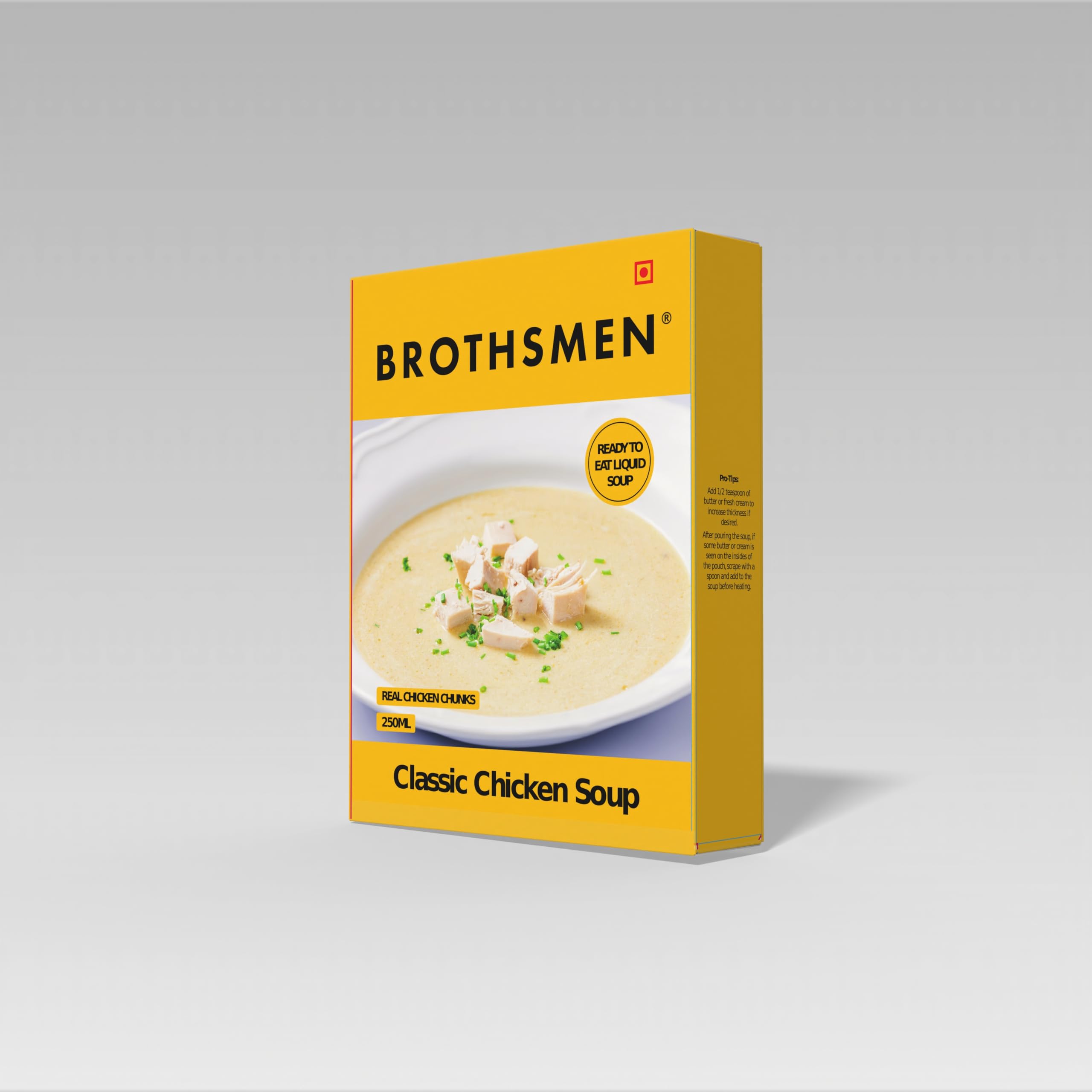 Brothsmen Classic Chicken Ready-to-eat Liquid Soup 250ml - Image 5 thumbnail