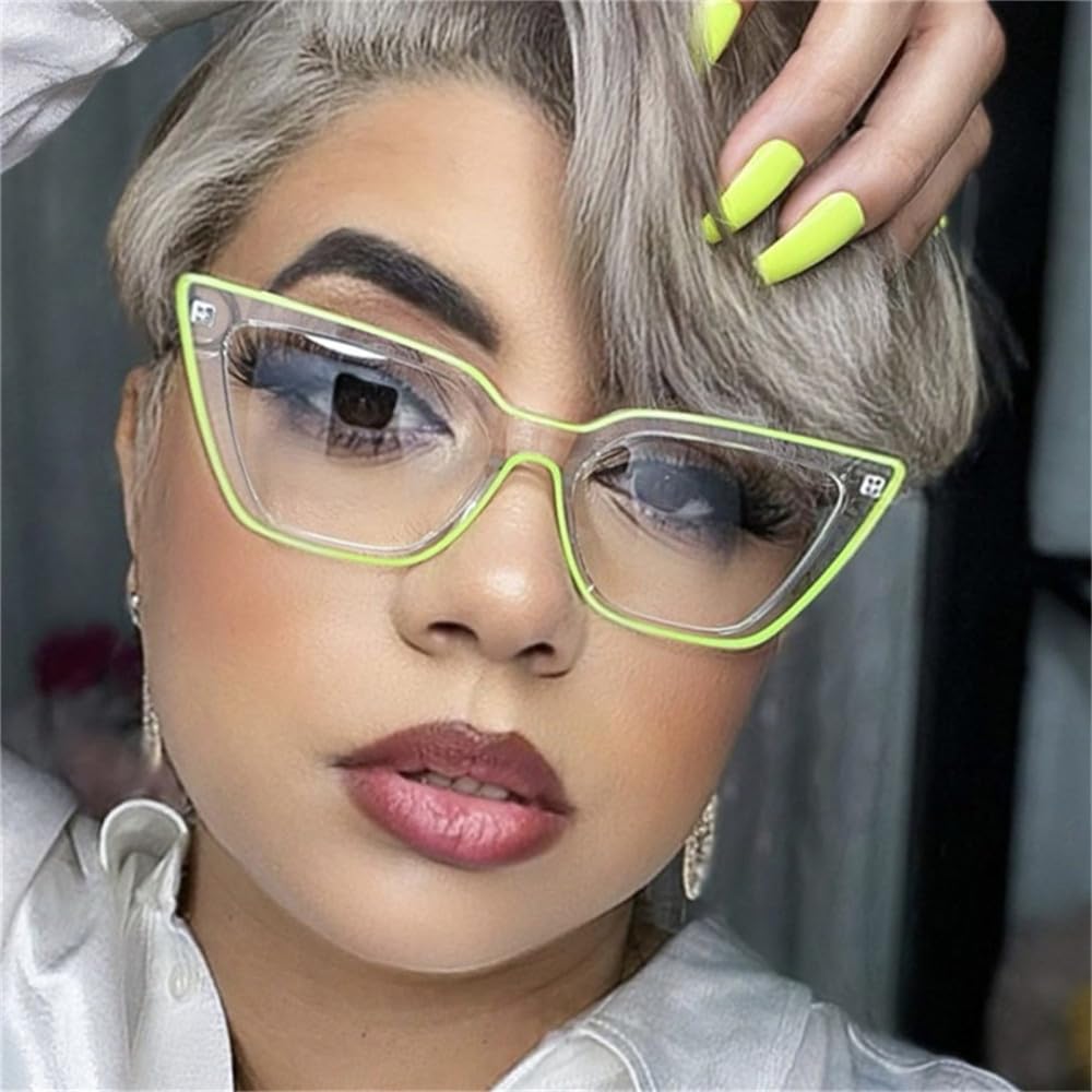 Retro oprawki do okularów kocie oczy damskie lekkie oprawki do okularów ultralekkie okulary