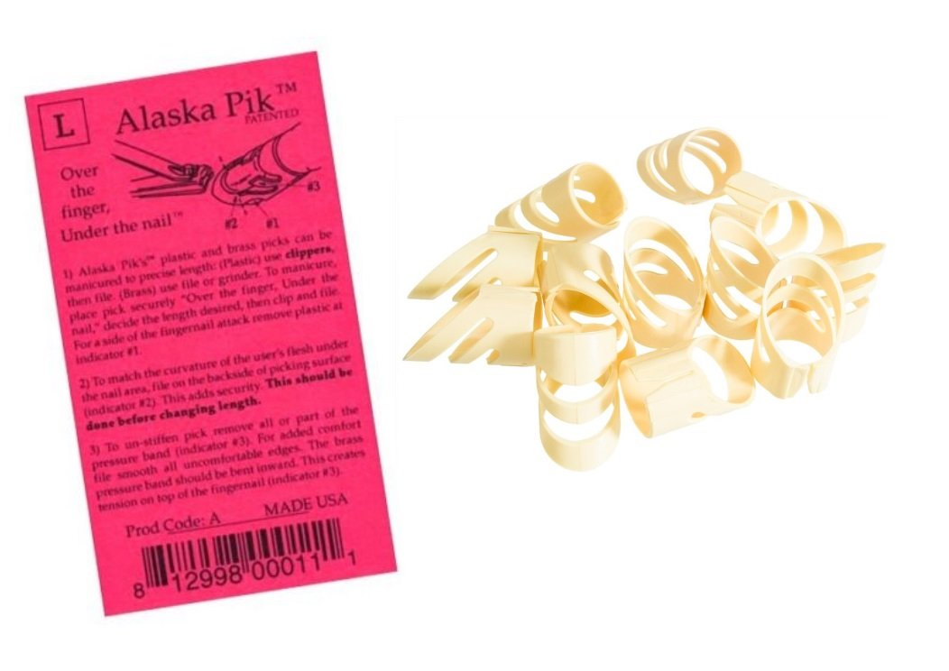 Generic Guitar Picks (2 aLaska Pik L (Plastic))