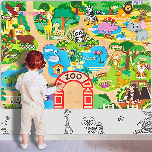 Zoo Animals Felt Board Story Set