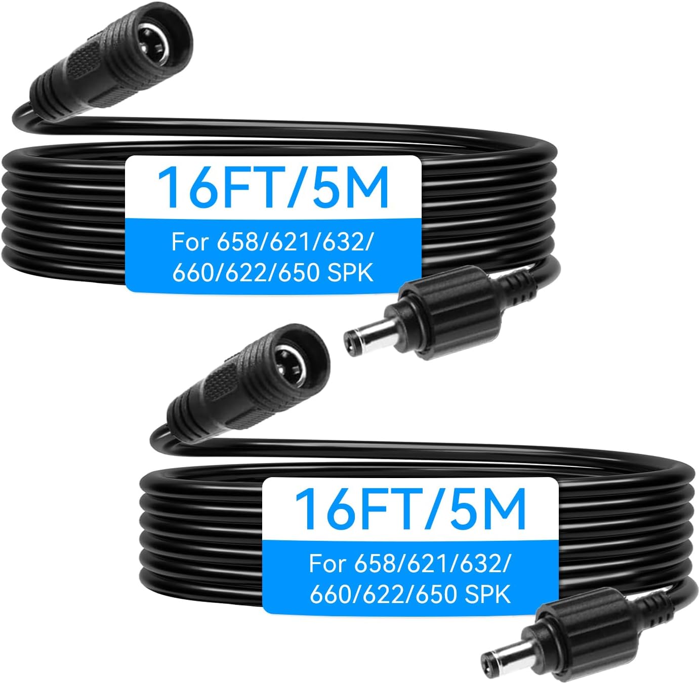 MZ-621 Speaker & Power Extension Cord Bundle – Outdoor Bluetooth Speaker with Loud Sound, Wall-Mountable, Ideal for Patio, Porch, Pool – White