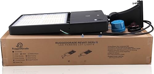 Miniatura 2 de Luz LED Revati Series Shoebox de 300 vatios  Potencia seleccionable 300240200W  42.000 lúmenes  Color seleccionable 3K4K5K  Montaje en brazomontaje