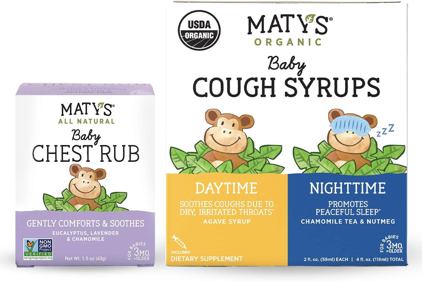 Matys Baby Cough Bundle for Complete Care Baby Chest Rub