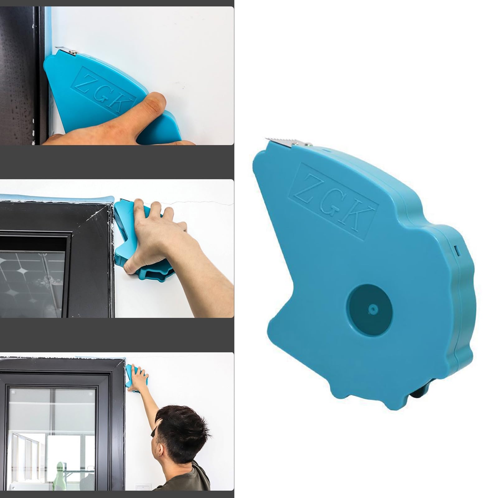 Painter Masking Tape Applicator Machine Tape Adhesive Tape with Tape Cutting Tool Repair and Beautify Cracks in Tiles