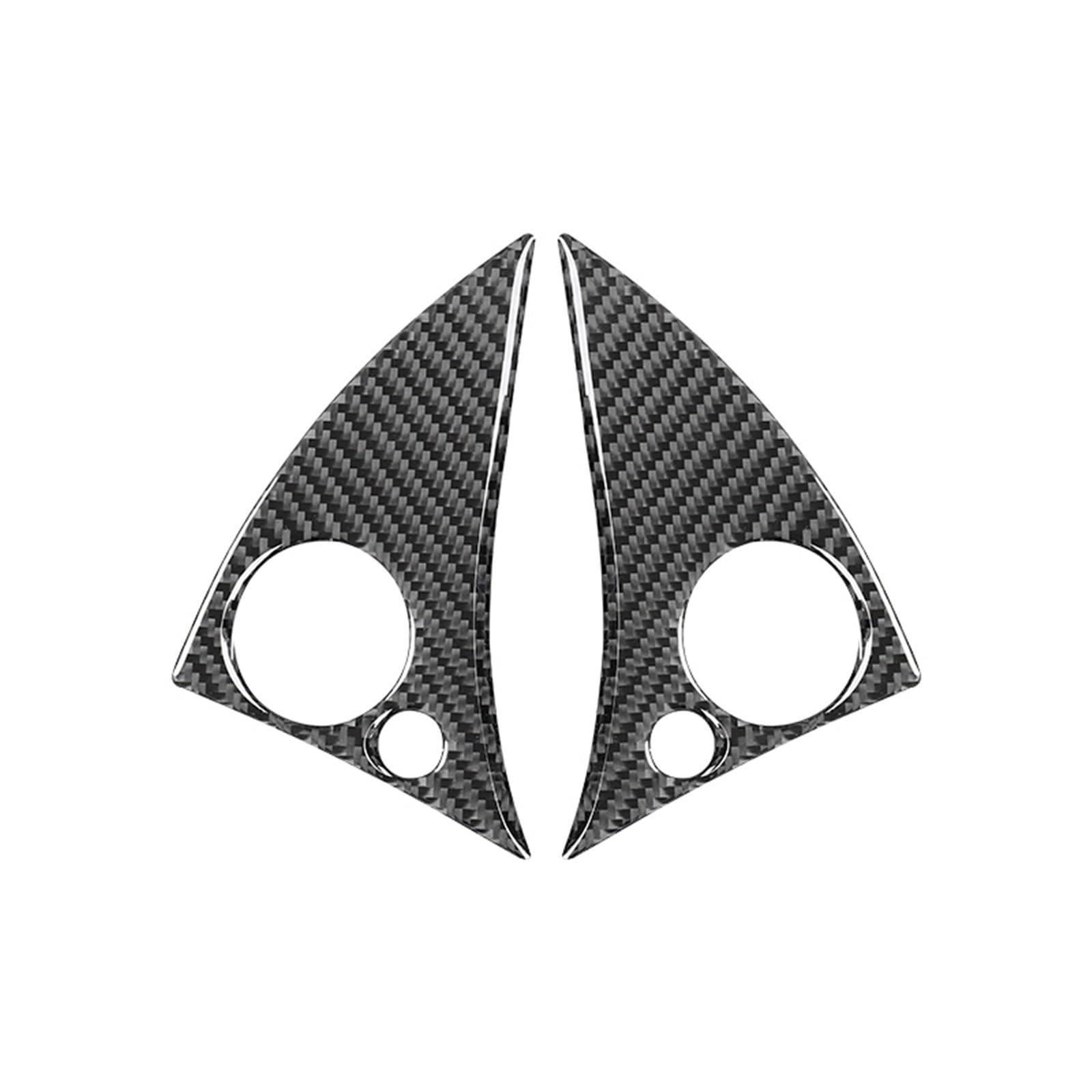 Wsbojxth One Color Repair Patch Compatible With Benz C Class W204 2007-2014 Steering Wheel Panel Button Decorative Frame Carbon Fibre Sticker Interior Accessories