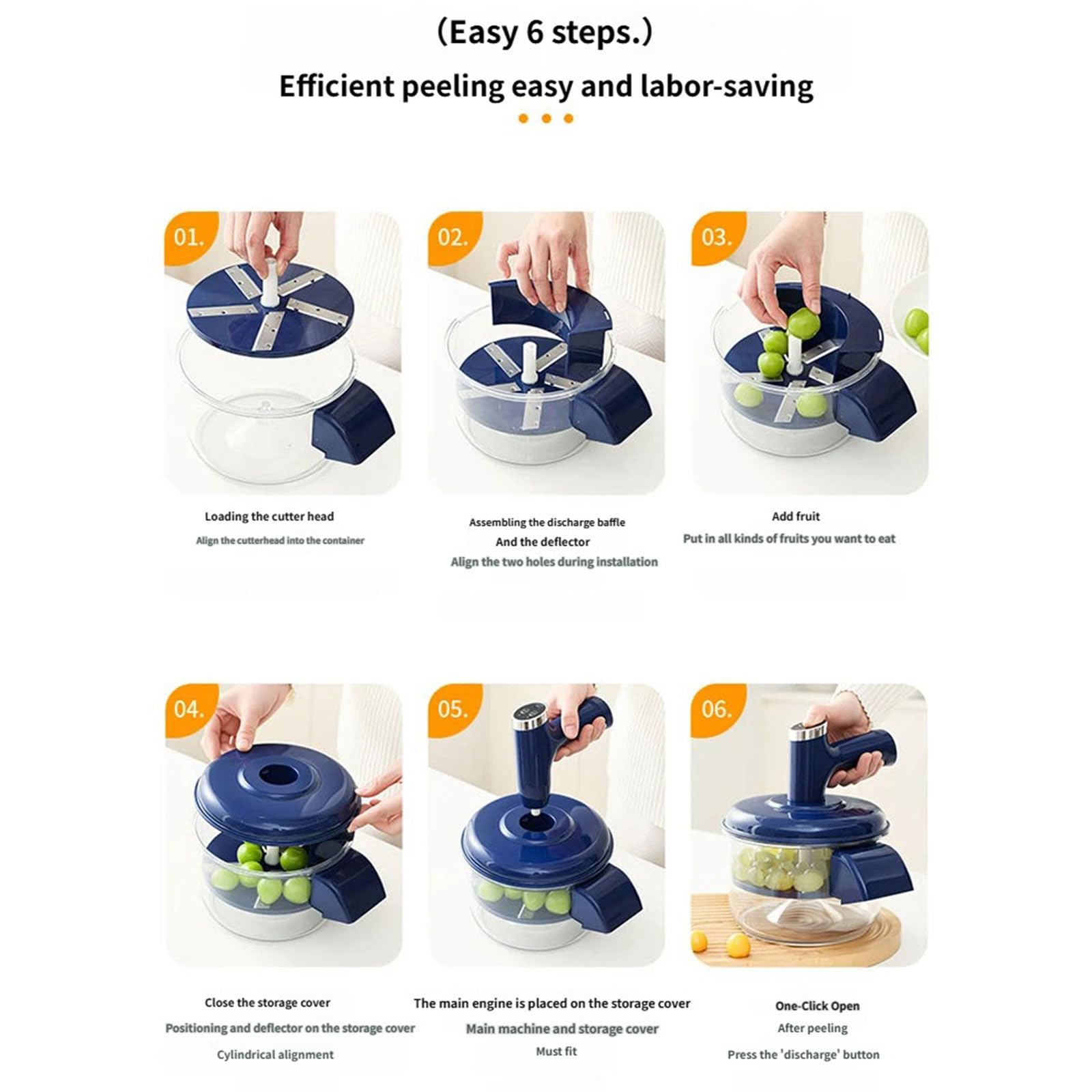 Pelapatate elettrico automatico per frutta, pelapatate ricaricabile in acciaio inossidabile per, aglio, pomodoro, uso domestico, pelapatate elettrico automatico per frutta ricaricabile, in acciaio