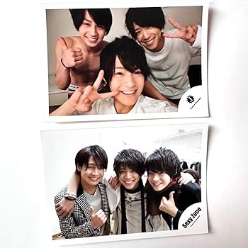 Amazon | Sexy松 公式写真 Jロゴ SexyZone 松島聡 松倉海斗 松田元太