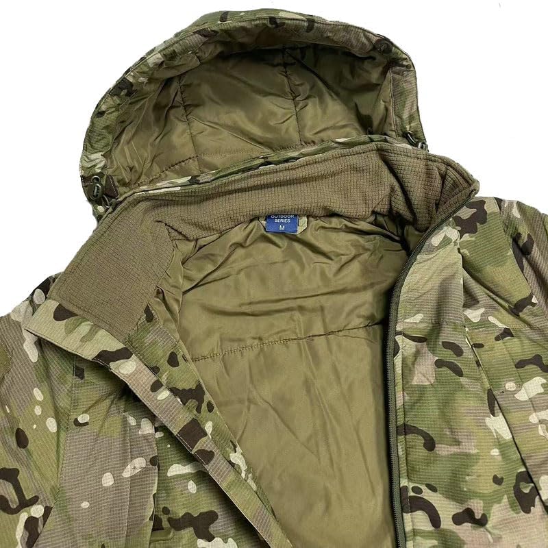 Outdoor Sports Hunting Shooting Coat Tactical Combat Clothing BDU Camouflage Warm Wadded Thickened Cotton Jacket