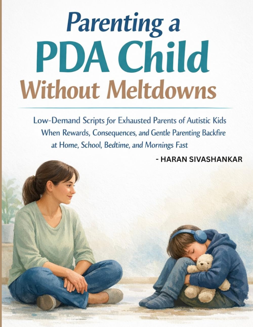 Parenting a PDA Child Without Meltdowns: Low-Demand Scripts for Exhausted Parents of Autistic Kids When Rewards, Consequences, and Gentle Parenting Backfire at Home, School and Bedtime.