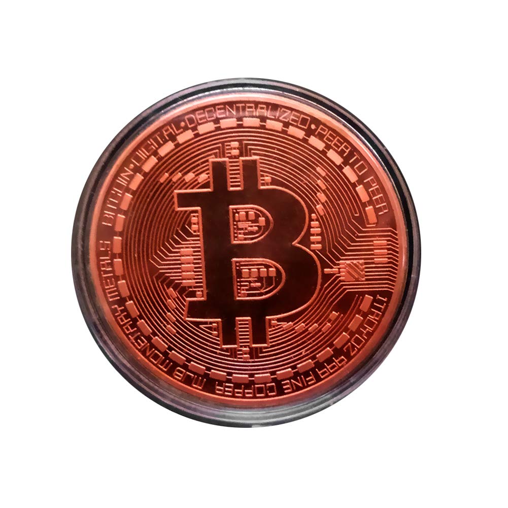 Plaqué or Bitcoin pièce Crypto-monnaie pièce de monnaie de collection Belle  Art Collection Cadeau 28,3 gram : Amazon.fr: Jeux et Jouets