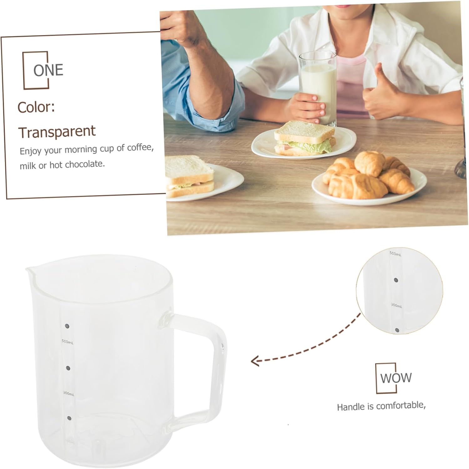 Glass Kettle Coffee Server with Beak Nozzle 500ml
