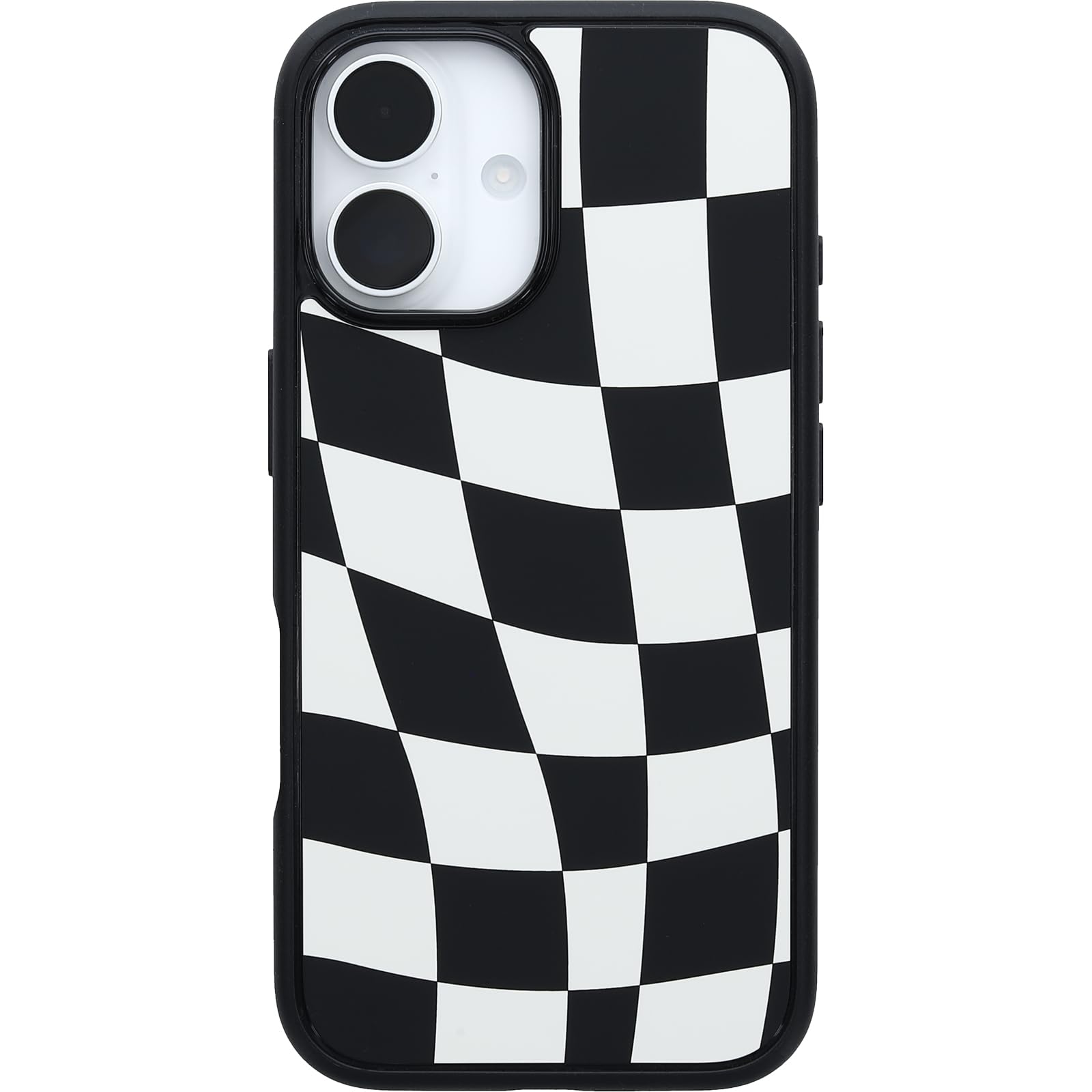OtterBox iPhone 16 Symmetry Series Case - Wavy Charcoal Black