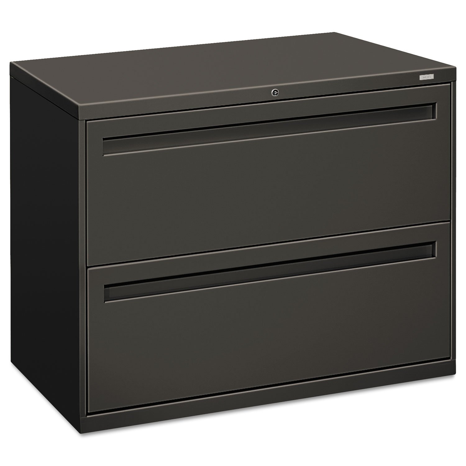 Hon Company HON HON782LS 700 Series Two-Drawer Lateral File, 36w x 19-1/4d, Charcoal