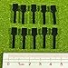 LITKO Stick Grenade Tokens, Black (10)
