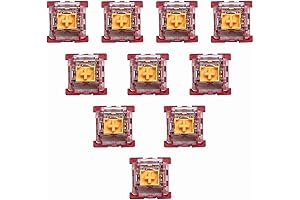 GK Gamakay Phoenix Silent Linear Mechanical Keyboard Switches