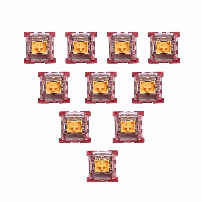 Buy GK GAMAKAY Linear Mechanical Keyboard Switch, 35Pcs/Pack Phoenix