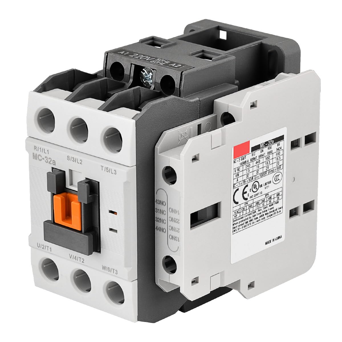 Heschen MEC - Contactores magnéticos para motor de CA GMC-32 220-240 V ...