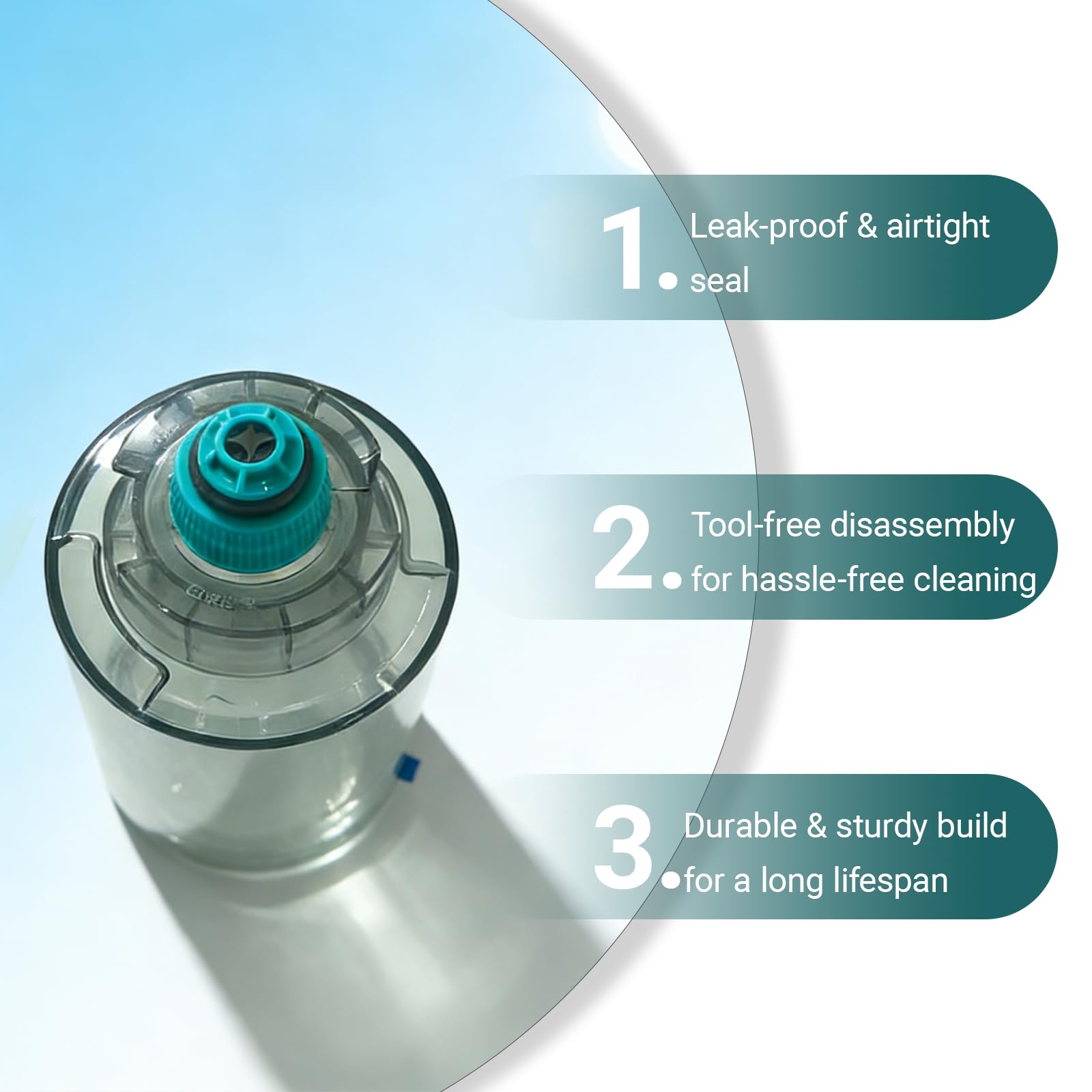 Originale Serbatoio Acqua Pulita per Eureka NEW430BL,JONRED12 Aspirapolvere Ricambi