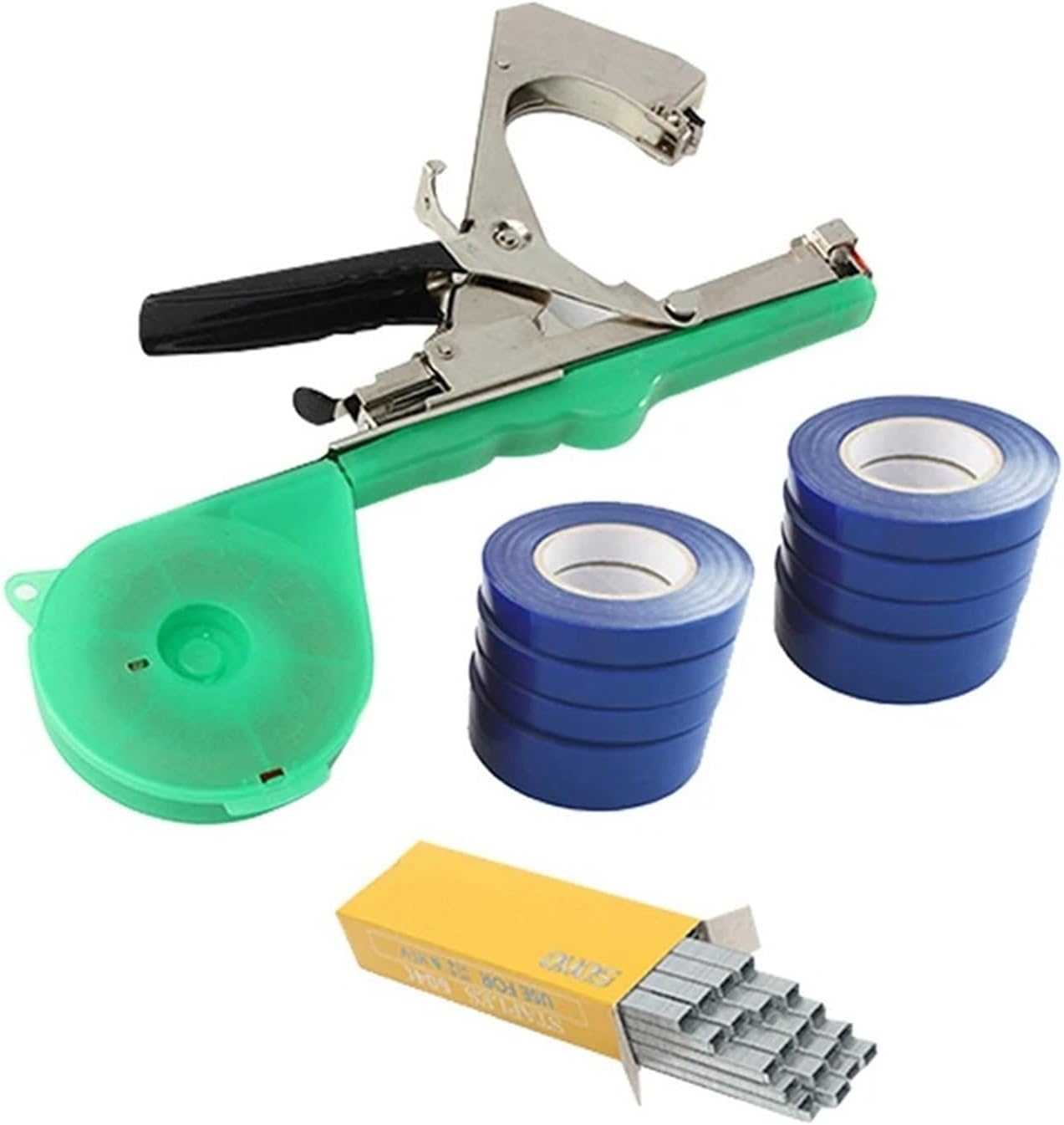 タイミングマシン植物庭園植物タペットールタペナー+10ロールテープセット野菜用(Blue)