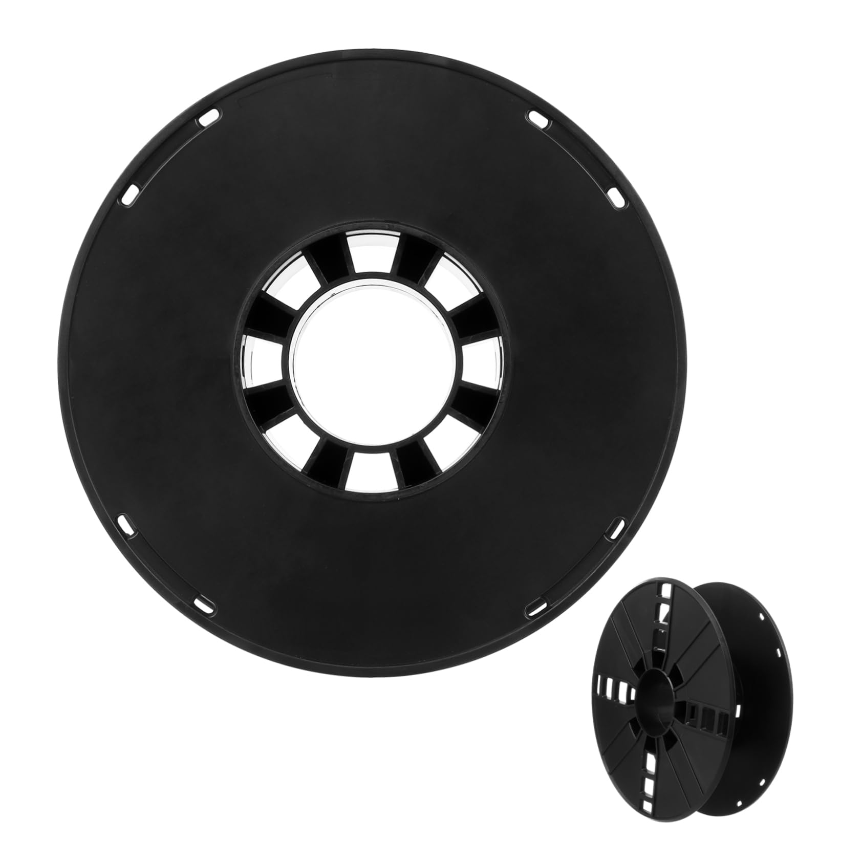 SEWACC Plastic Cord Storage Reel Cable Organizer for Camping Caravan Motorhome Capacity Lightweight Black Design Efficient Cable Management