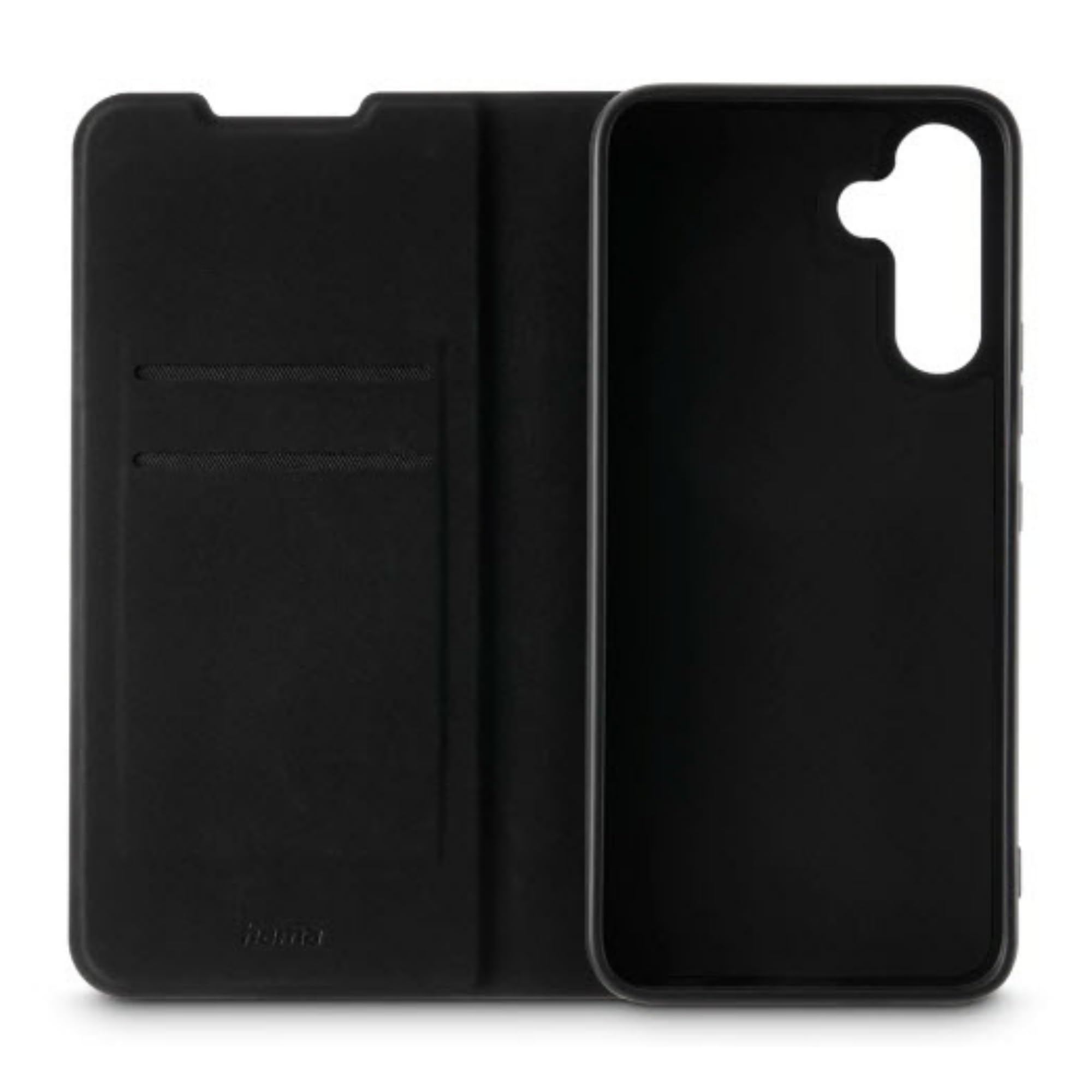 Hama Etui na telefon komórkowy Samsung Galaxy A35 5G (etui na telefon komórkowy, etui z przegródką na karty, funkcja stojaka, dodatkowa ochrona wyświetlacza i aparatu, magnes, etui z klapką, miękkie),