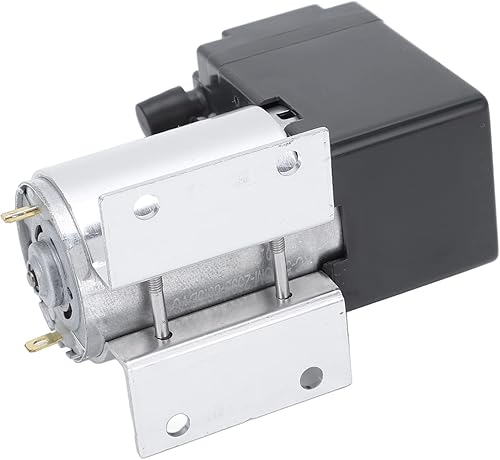Miniatura 6 de Mini bomba de vacío DC de 12 V - Compresor de aire de bomba de micro diafragma de 6 W, bomba de succión de aire de presión negativa de aluminio para