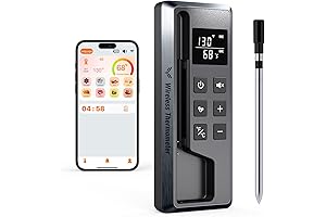 Wireless Meat Thermometer with 800FT Long Range