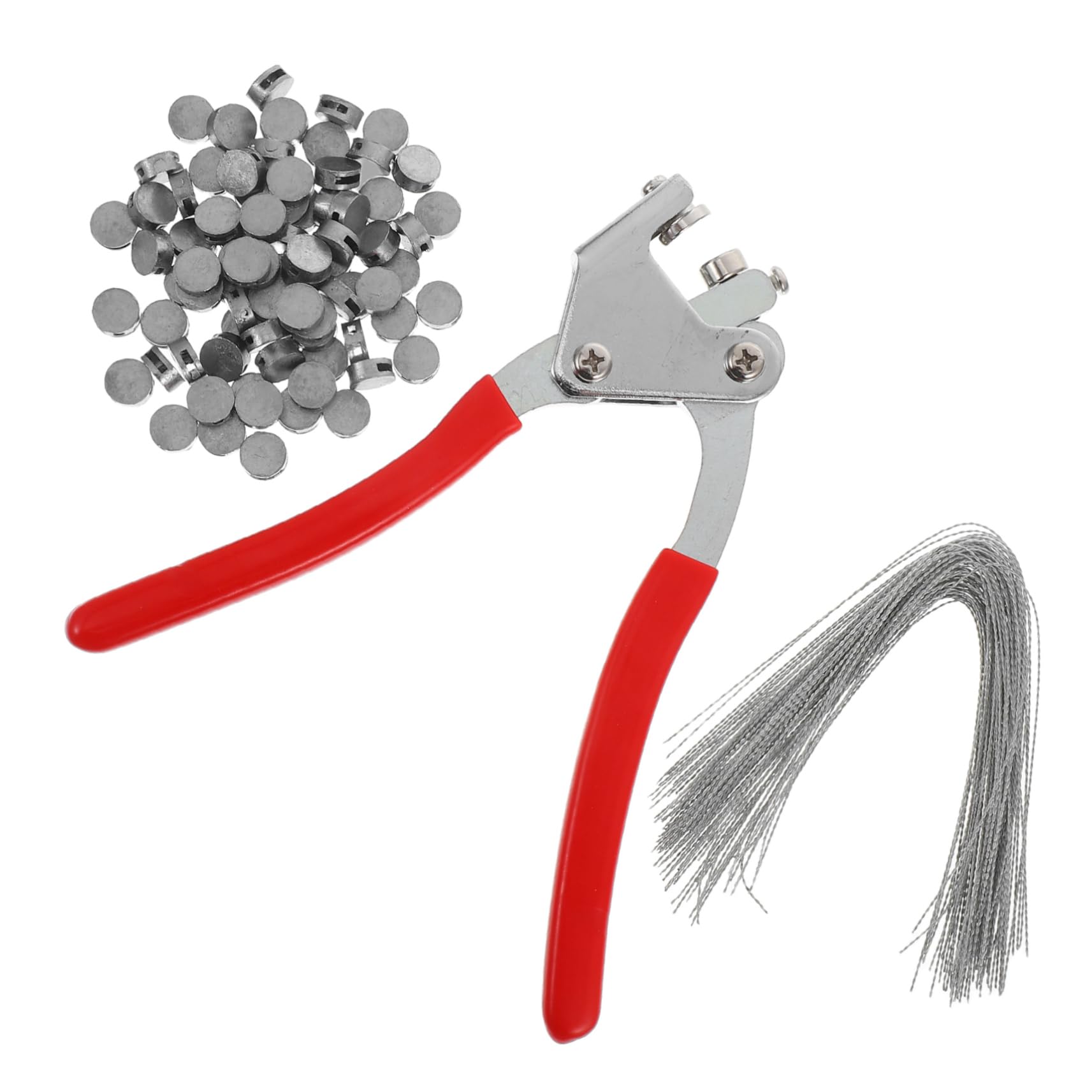 iplusmile Pinze per Sigillare Contenitori di Contatori d Acqua e Elettrici Fili e Sigilli di Tenuta Inclusi Realizzate in Materiali Robusti per Sigillatura e Duratura
