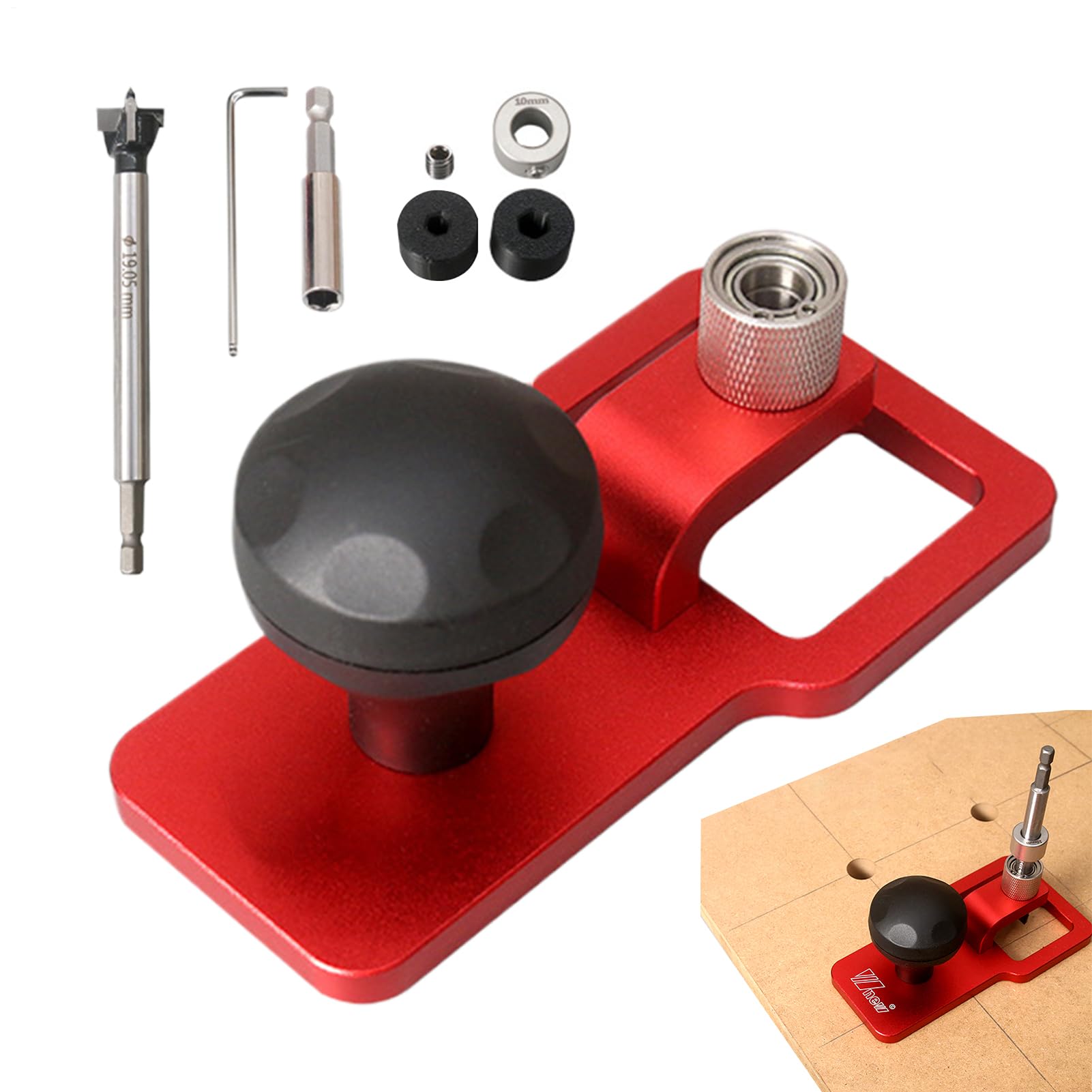 Guía De Perforación Vertical Accesorios Para Broca | Herramienta Centradora Vertical De Precisión Para carpintería, muebles, armarios, montaje de maquetas y modelos, proyectos