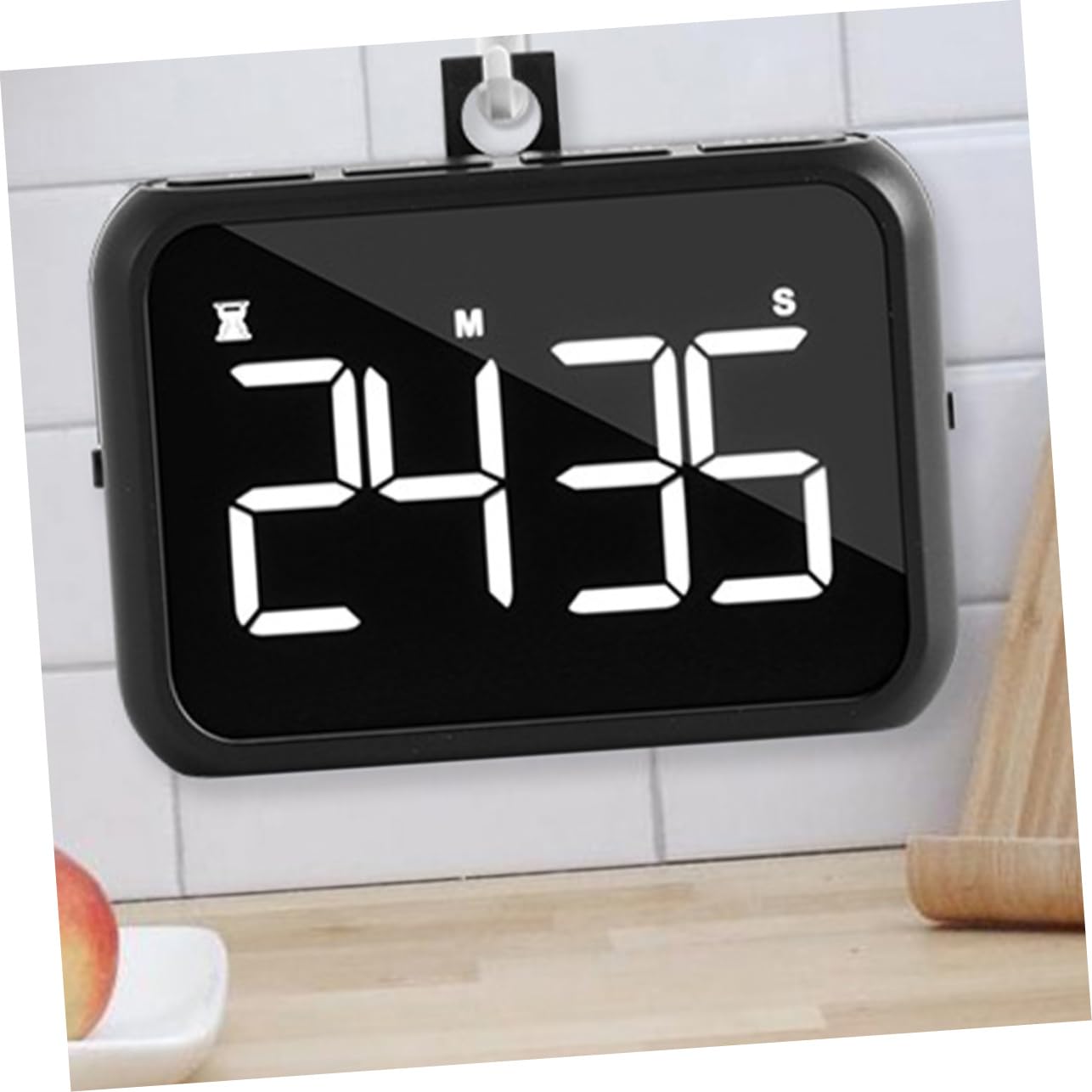 ABOOFAN 2 Piezas Temporizador Digital de Cocina con Pantalla LED Cocción y Repostería Compacto y Ligero Soporte de Incluido Función Cronómetro