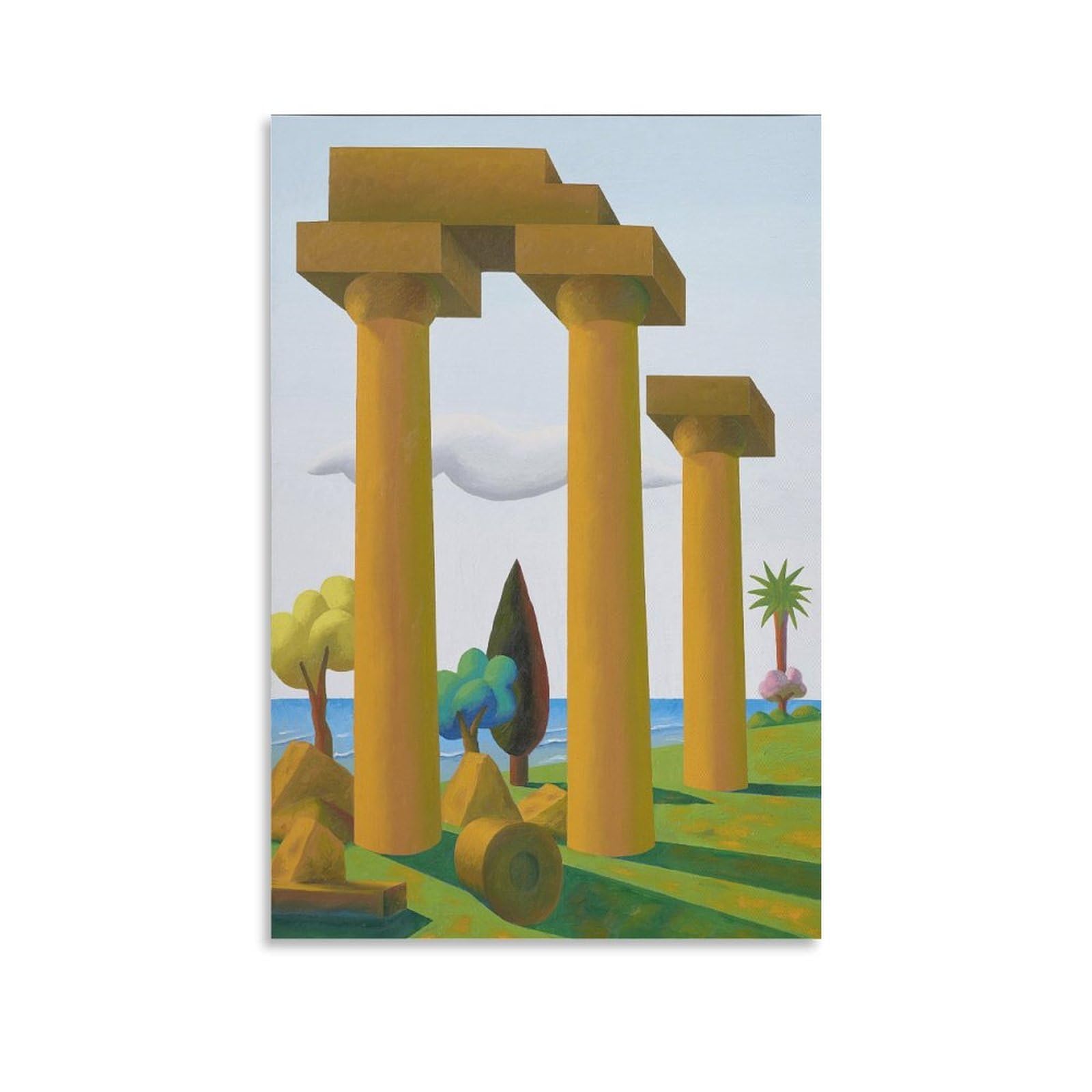 KLAGCBDF SALVO Capriccio Poster Painting Canvas Wall Art Living Room Posters Painting 08x12inch(20x30cm)