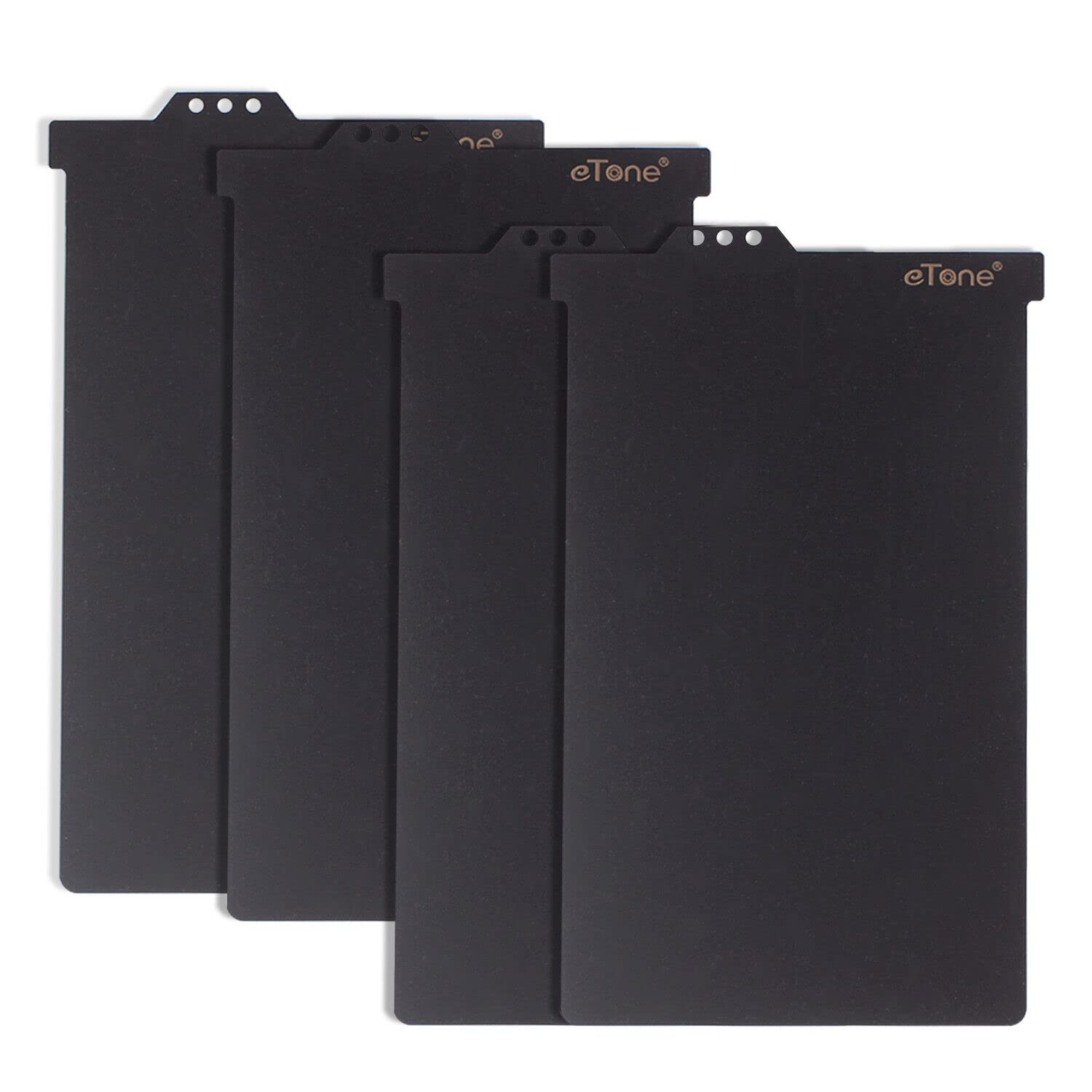 eTone 4 pièces de Remplacement Feuille Film Coupe Film Supports Sombres Diapositives pour Appareil Photo Grand Format 4x5