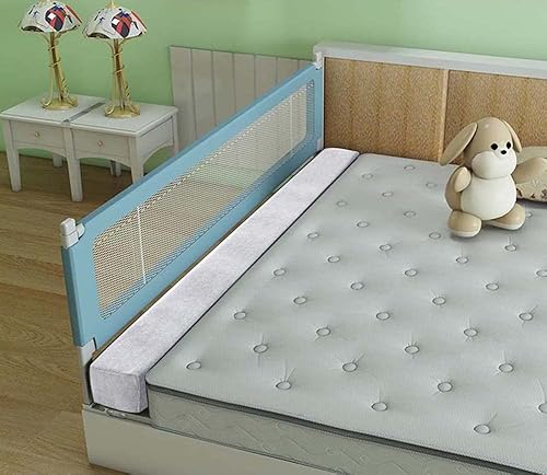 Miniatura 2 de YURRO Cojín rectangular de espuma viscoelástica suave para colchón de pared, protector de cama, extensor de colchón de cama Queen/King, 3.9 in/5.9