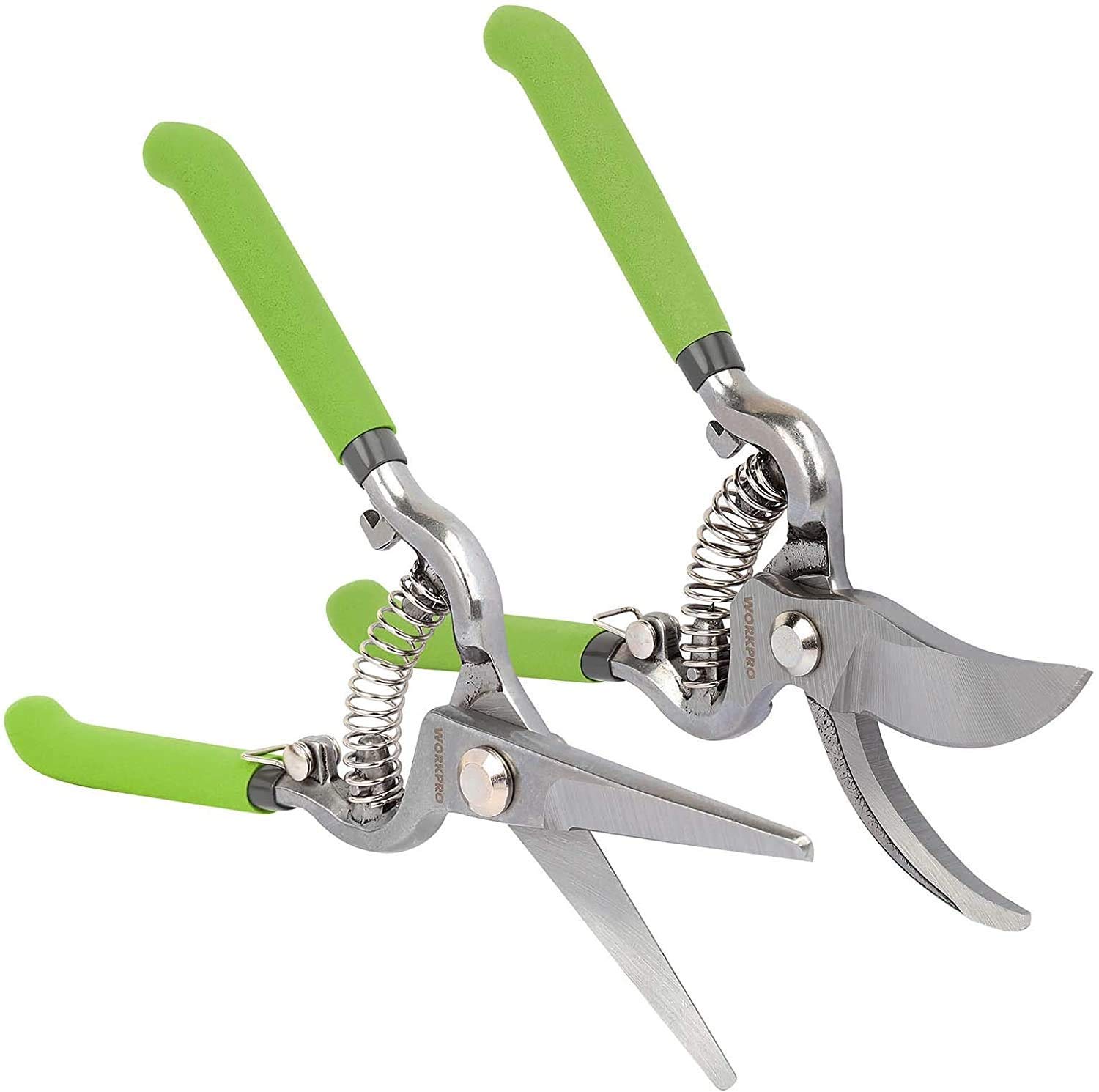 Astschere, Heckenschere, Cutter, Beschneiden, Handschere, Pflanzenschneider, 2-teiliges Gartenscheren-Set, 20,3 cm Gartenschere und 20,3 cm Gartenschere für den Garten, Grasschere