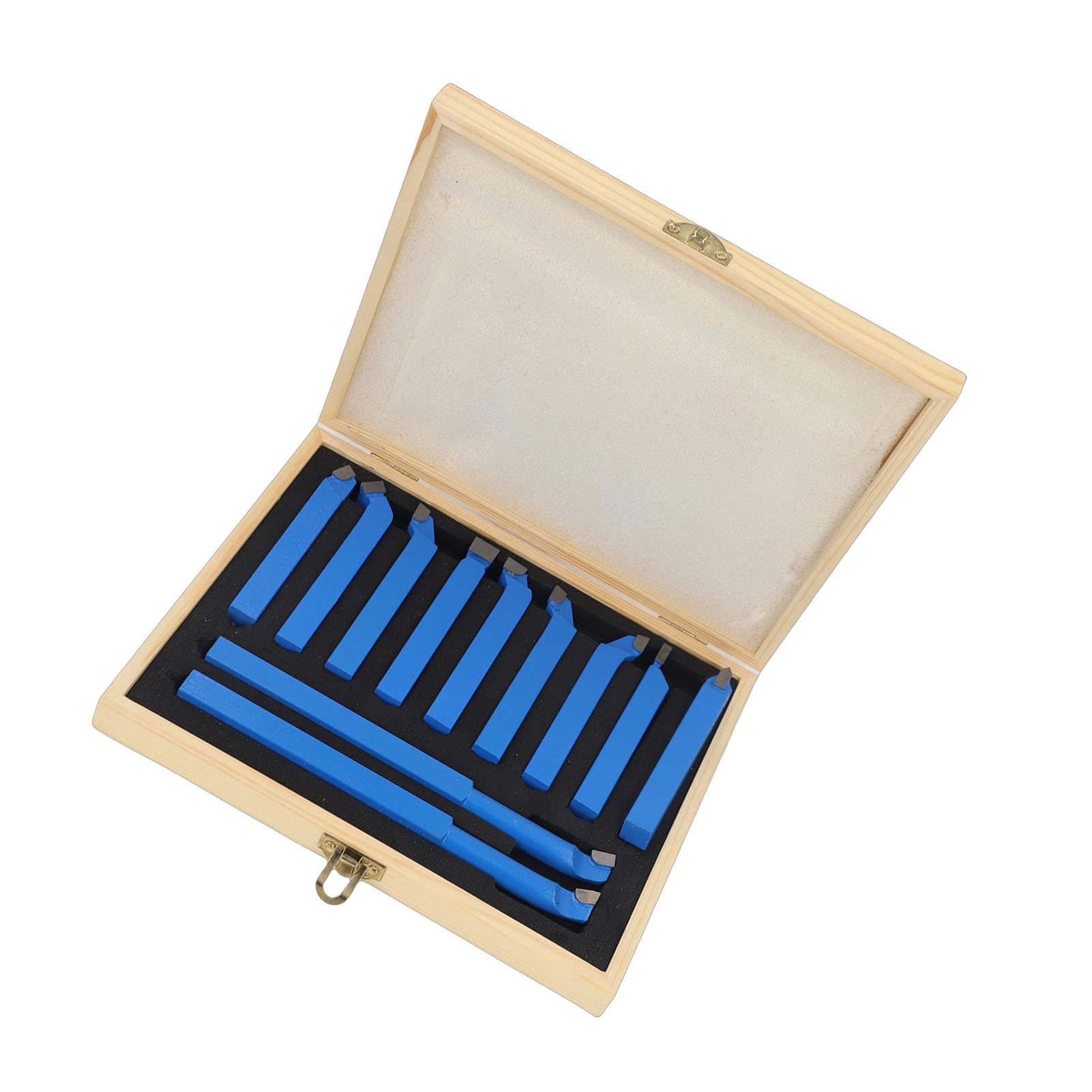 GOTOTOP 11Pcs Herramienta de Torneado 12 * 12mm Conjunto de Herramientas de Torneado de Corte de Soldadura y Fresado