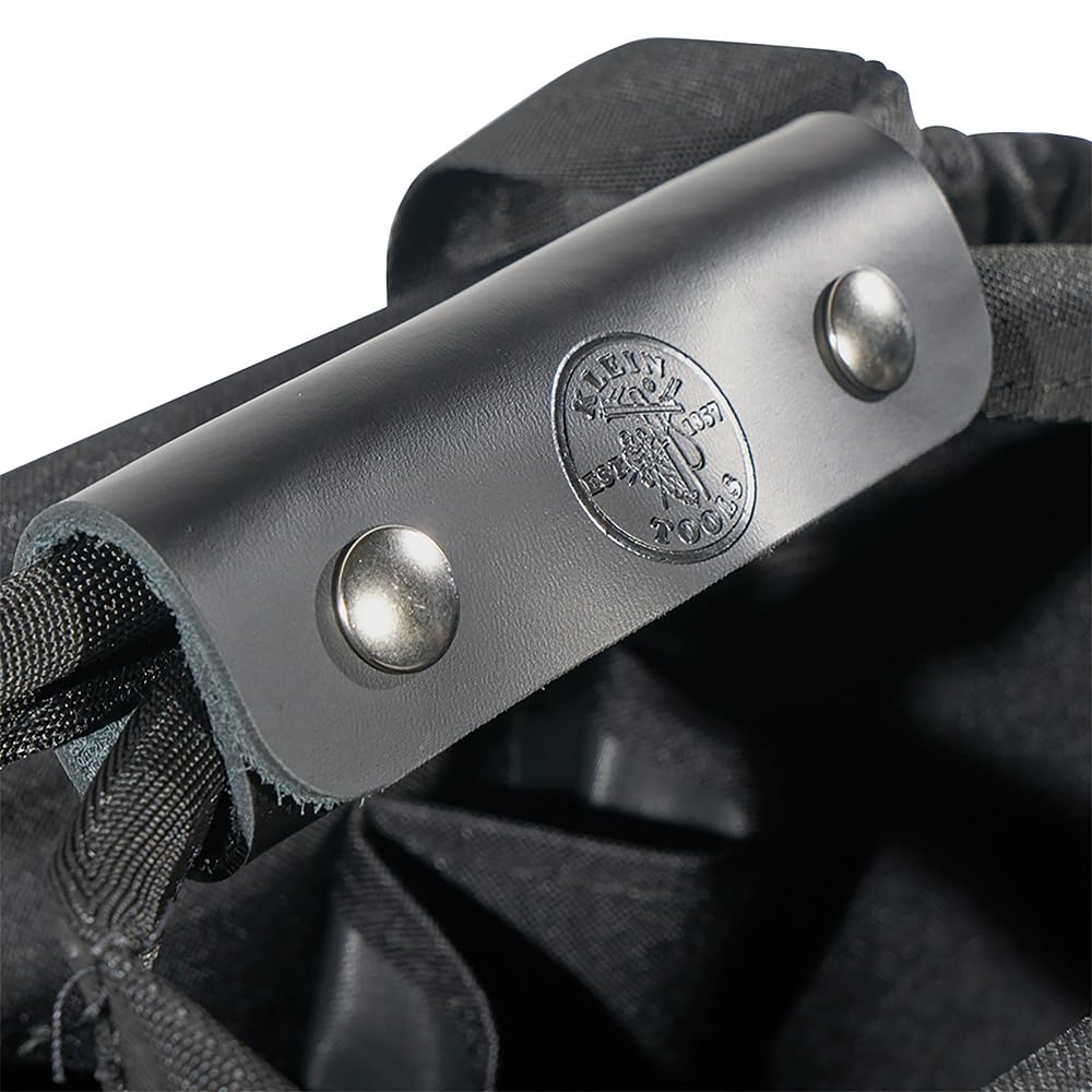 Klein Tools 58890 Tool Tote with 17 Pockets and Shoulder Strap