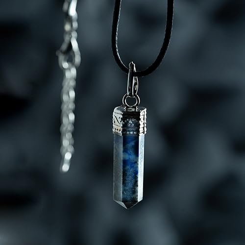 Miniatura 3 de Ayana Wellness Collar con colgante de cristal, hecho a mano con collar curativo de cristal de origen ético, joyería auténtica para hombres y