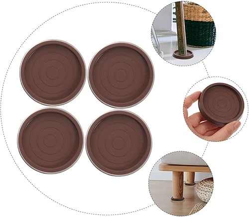 Miniatura 4 de STOBOK Almohadillas protectoras para patas de muebles, protectores de pies de silla, cubiertas de patas de piso de madera dura, tapas de pies de