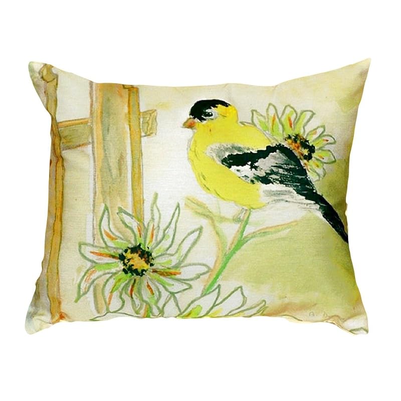 Betsy Drake NC244 Throw Pillow, 16 inches x 20 inches, Multi