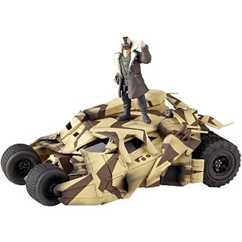 Sci-Fi Revoltech 047 Batman Begins, The Dark Night, The Dark Night Rises, Batmobile Tumbler Cannon Non-scale ABS &amp; PVC Painte