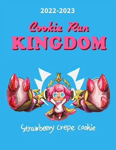 Cookie Run Kingdom 2022 Calendar: Action Game Gift Idea / White Elephant / Secret Santa / Birthday Present 2022-2023 Monthly Planner Supplies For Gamers, Fans