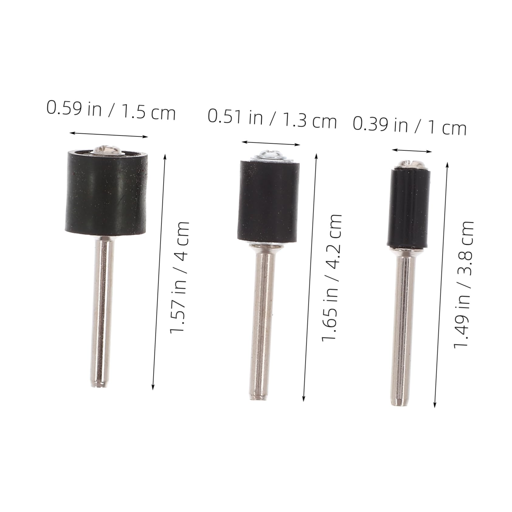 Housoutil 132pcs Sanding Drum Kit Sanding Sleeves and Drum Mandrels Set for Rotary Tool Electric Spindle Sander Accessories Drill Press Sanding Drum Kit