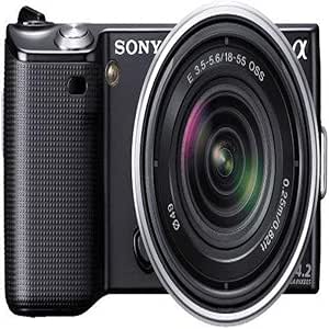 Sony NEX-5RK/B 16.1 MP Mirrorless Digital Camera with 18-55mm Lenses (Black)