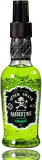 BARBERTIME Aftershave Cologne | Men Spray Cologne Fragrance | Professional Barbers Hairdressers and Traditional Turkish Cologne Green Potion Of Morgan 150 ml (No 4)